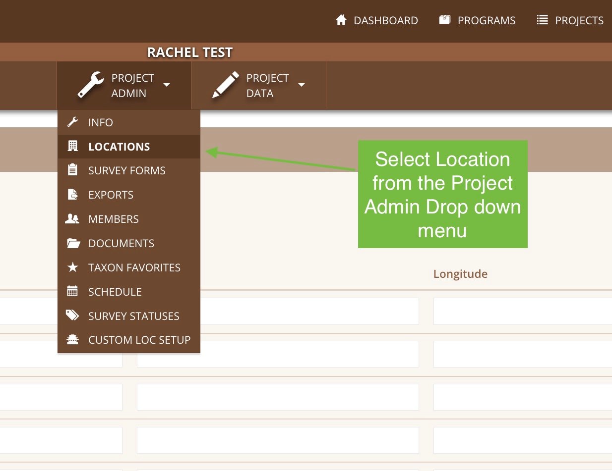 Advanced Project Location Management